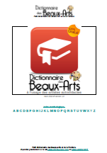 Petit dictionnaire des Beaux-Arts et de la peinture