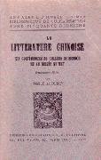 Ebook gratuit - La litterature chinoise - Basile Alexeiev