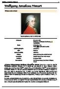 Ebook gratuit - Wolfgang Amadeus Mozart - Livre Mozart