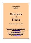 Ebook gratuit - Naissance de la France - Ferdinand Lot - Livre d'histoire