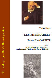 Les Miserables - Tome II - Cosette - Roman historique de Victor Hugo