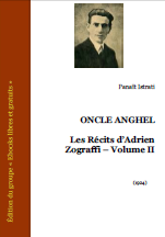 Oncle Anghel - Roman de Panait Istrati