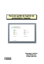 Parcours guide du logiciel de presentation Impress